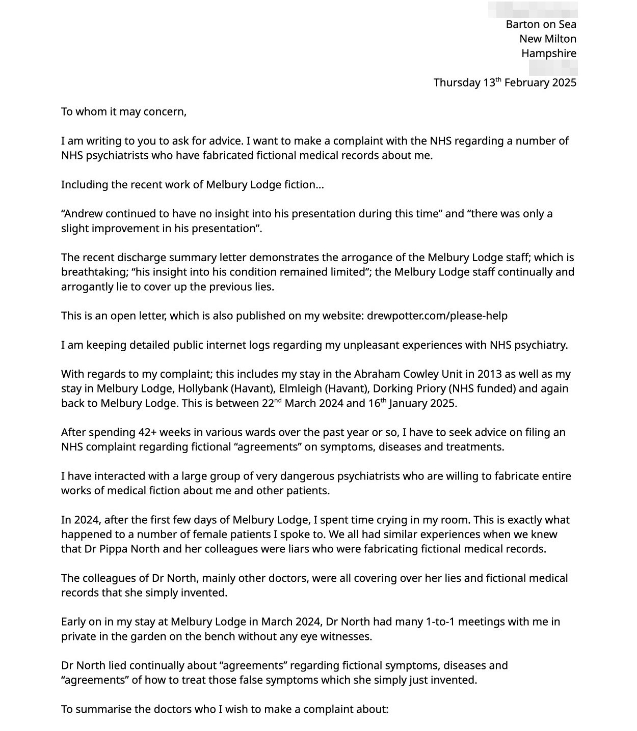 20250213_NHS_COMPLAINT_LETTER_1