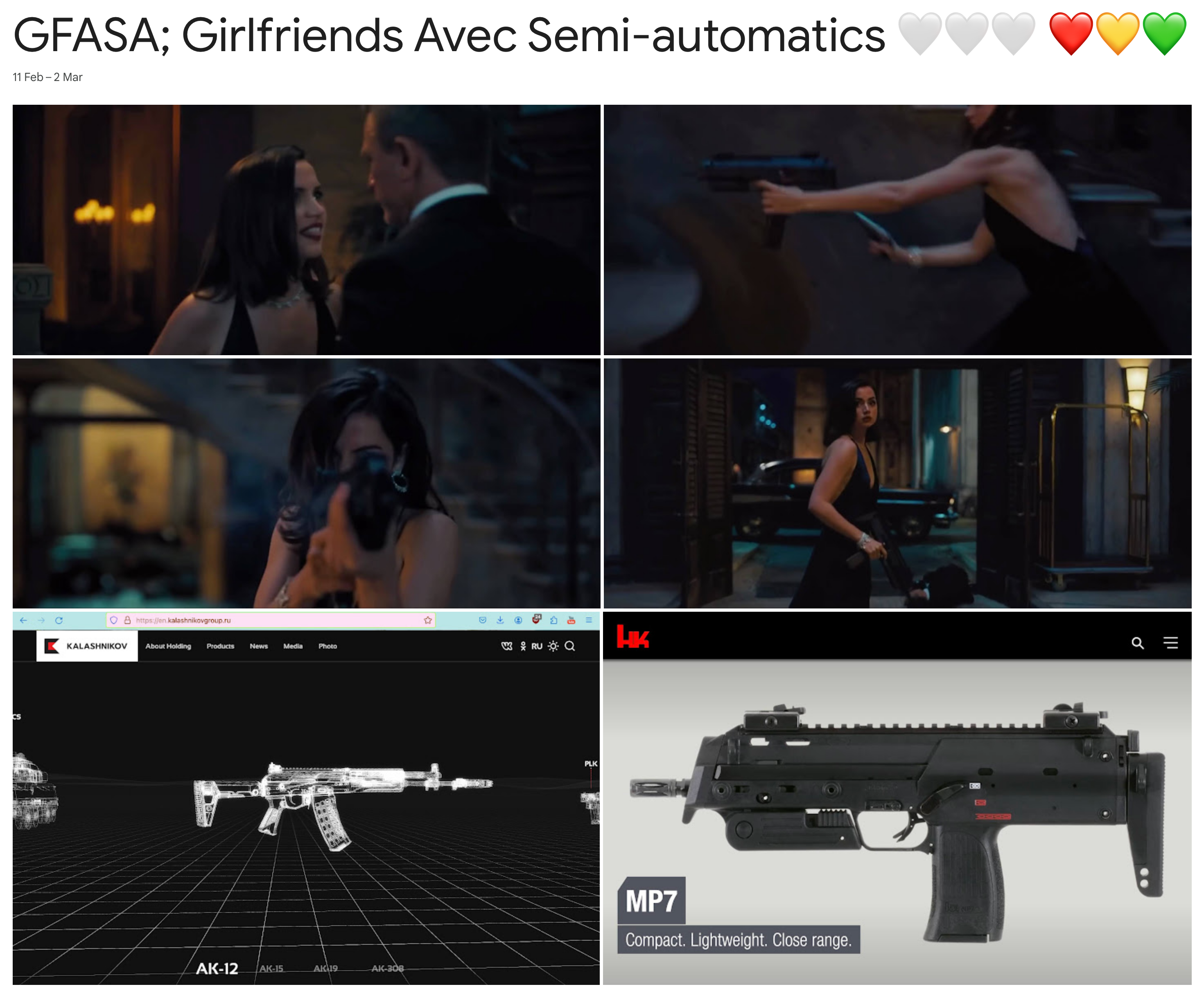 GFASA Girlfriends Avec Semi-automatics