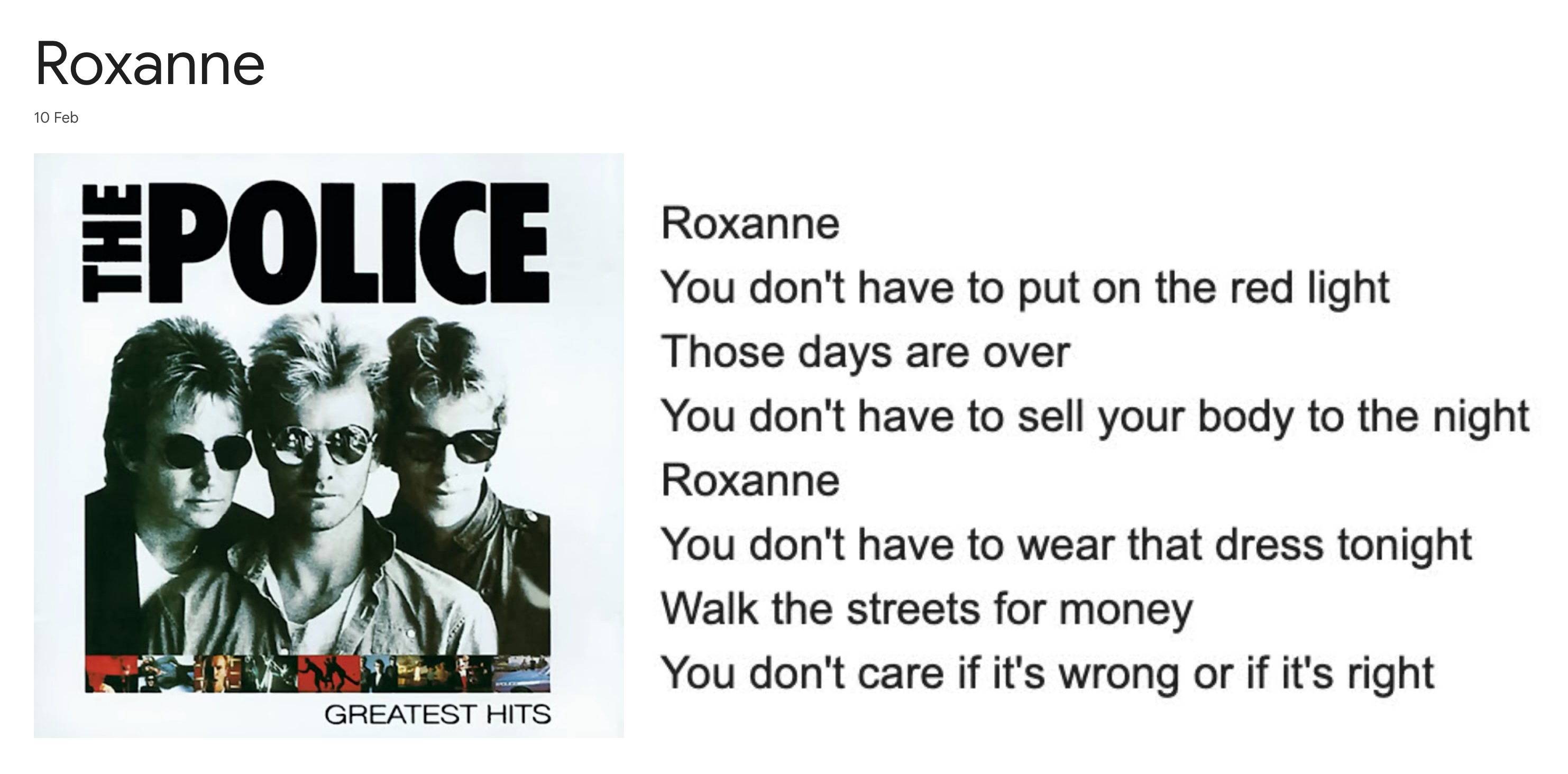 Roxanne