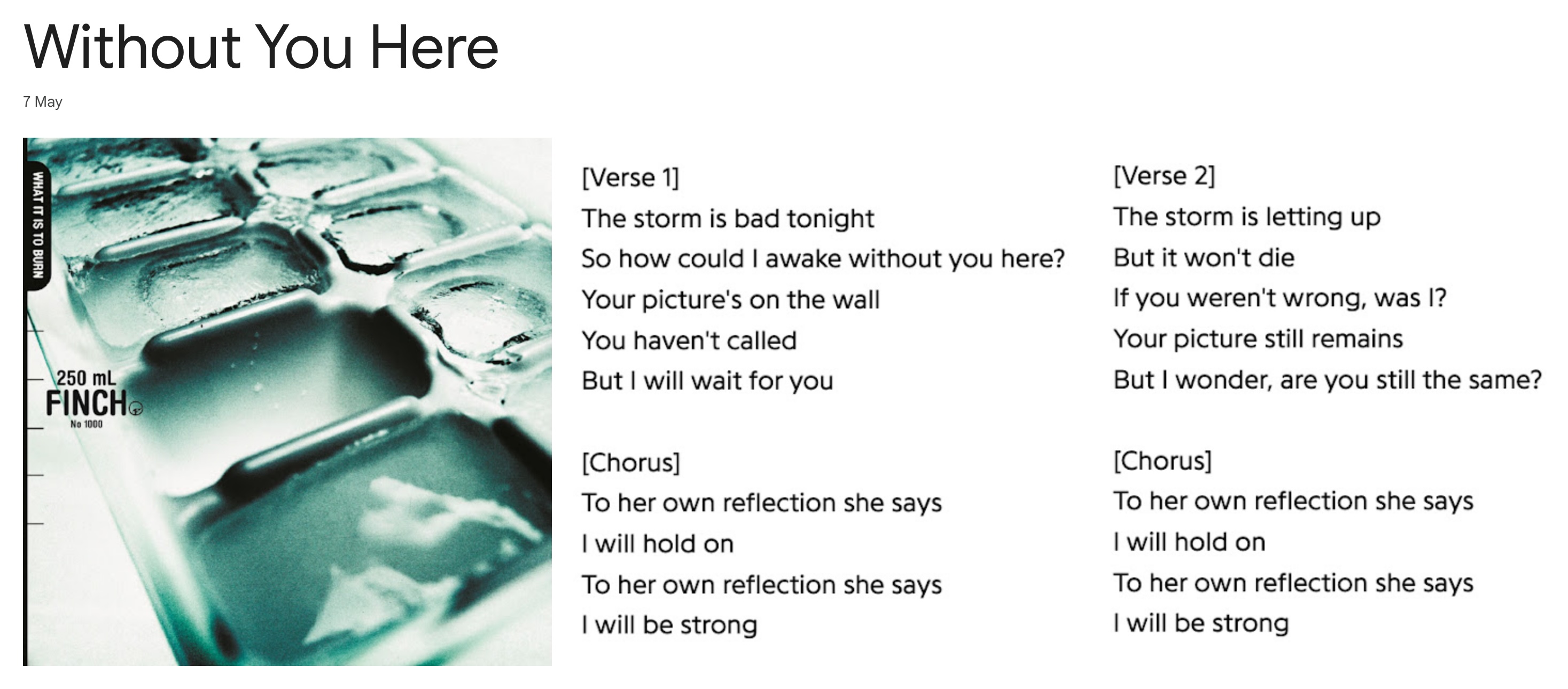 Without You Here